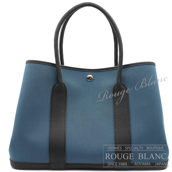 美品】HERMES／エルメス ガーデンパーティPM ネゴンダ エトゥープ T  