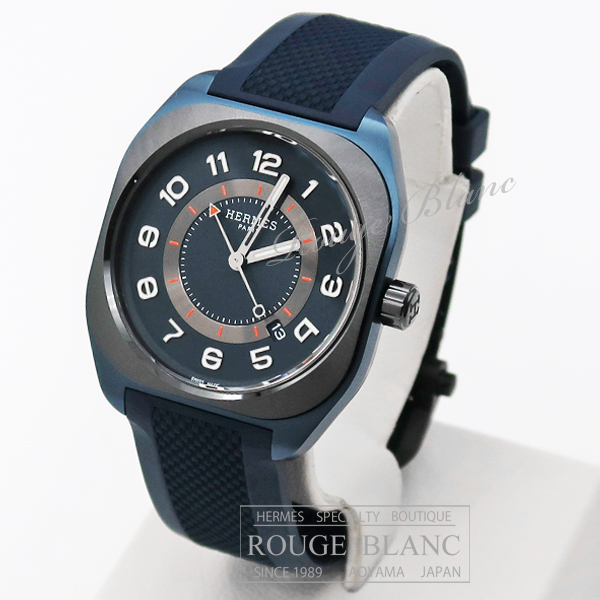 エルメス　H08　腕時計　メンズ　ブルーアビス（ネイビー）　【新品】 HERMES Men's  Watch H08 Bleu abysse (Navy) 【NEW】