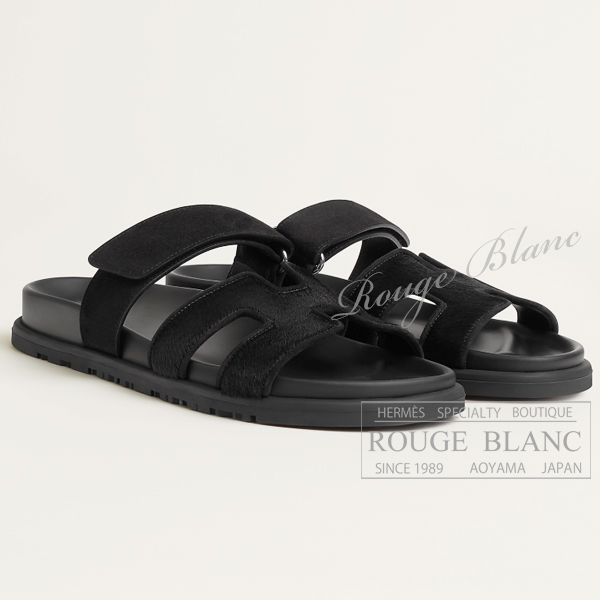 エルメス　サンダル　”シプレ”　ブラック　#36 1/2  【新品】　HERMES  Sandal  "Chypre"  Black【NEW】