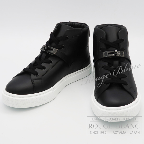 エルメス デイドリーム レザー ハイカットスニーカー 44 メンズ  