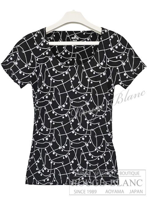 エルメス　Tシャツ　”トレゾール ドゥ メドール”　ブラック　#36　【新品】