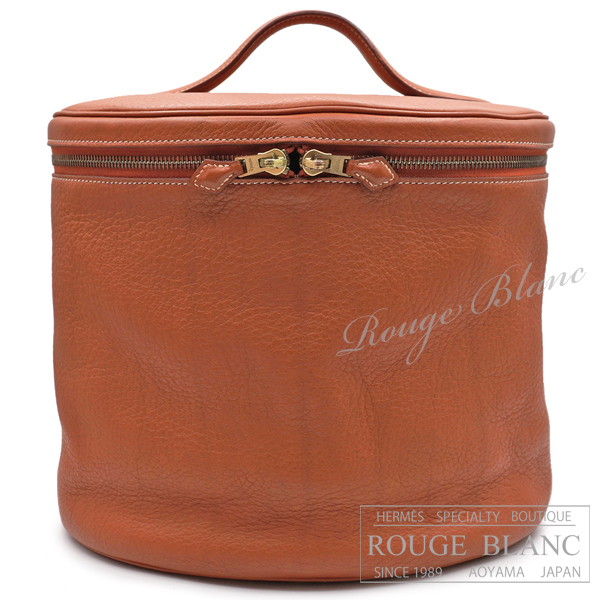 エルメス　インターシティ　バニティバッグ　エトリュスク　トリヨンクレマンス　ゴールド金具　【中古】 HERMES Intercity Vanity bag Etrusque Taurillon Clemence Gold Buckle 【USED】