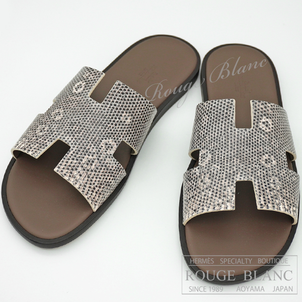 エルメス　メンズ　サンダル　”イズミール”　オンブレ　リザード　オーダー　#41 1/2　【新品】　HERMES Men's Sandal  "Izmir"  Ombre Lizard 【NEW】