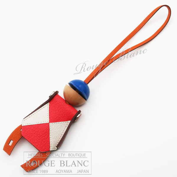 HERMES エルメス ジョッキー バッグチャーム ブラック ミント 