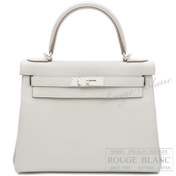 エルメス　ケリー28　内縫い　グリペール　トゴ　シルバー金具  【新品】 HERMES Kelly28 Gris pale Togo Silver Buckle 【NEW】