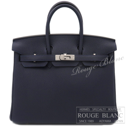 エルメス バーキン25 ブルーニュイ トゴ シルバー金具 【新品】 HERMES 