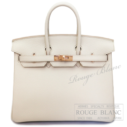 エルメス　バーキン25　べトン　トゴ　ローズゴールド金具　【新品】   HERMES Birkin25 Beton Togo Rose Gold Buckle 【NEW】