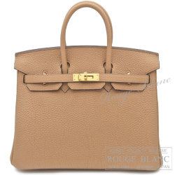 エルメス　バーキン25　チャイ　トゴ　ゴールド金具　【新品】 HERMES Birkin25 Chai Togo Gold Buckle 【NEW】