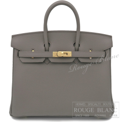 エルメス　バーキン25　エタン　トゴ　ゴールド金具　【新品】   HERMES Birkin25 Etain Togo Gold Buckle 【NEW】