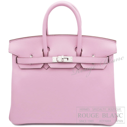 エルメス　バーキン25　モーヴシルベストル　スイフト　シルバー金具　【新品】   HERMES Birkin25 Mouvesylvestre  Swift Silver Buckle 【NEW】