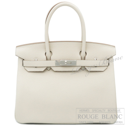 エルメス　バーキン30　クレ　トゴ　シルバー金具 【新品】 HERMES Birkin30 Craie Togo Silver Buckle 【NEW】
