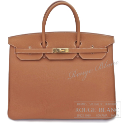 エルメス　バーキン40　ゴールド　トゴ　ゴールド金具　【新品】 HERMES Birkin40 Gold Togo Gold Buckle 【NEW】