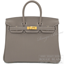 エルメス　バーキン25　エトゥープ　トゴ　ゴールド金具 【新品】　HERMES Birkin25 Etoupe Togo Gold Buckle 【NEW】