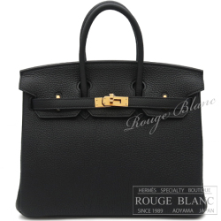 エルメス　バーキン25　黒　ブラック　トゴ　ゴールド金具 【新品】 HERMES Birkin25 Black Togo Gold Buckle 【NEW】