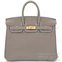 エルメス　バーキン25　エトゥープ　トゴ　ゴールド金具 【新品】　HERMES Birkin25 Etoupe Togo Gold Buckle 【NEW】