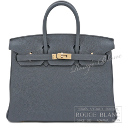 エルメス　バーキン25　グリミスティ　トゴ　シャンパンゴールド金具　【新品】   HERMES Birkin25 Gris misty Togo Champagne gold Buckle 【NEW】