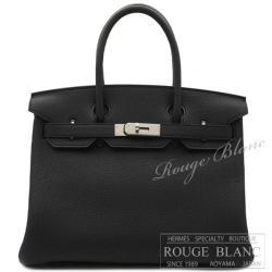エルメス　バーキン30　黒　ブラック　トゴ　シルバー金具 【新品】 HERMES Birkin30 Black Togo Silver Buckle 【NEW】