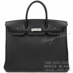 エルメス　バーキン40　黒　ブラック　トゴ　シルバー金具　【新品】 HERMES Birkin40 Black Togo Silver Buckle 【NEW】