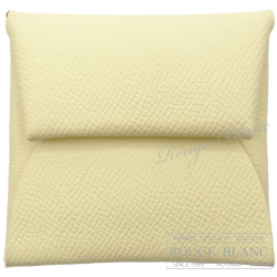 エルメス　バスティア　コインケース　ジョーヌミルトン　エプソン 【新品】HERMES Bastia Coin case Jaune milton Epsom 【NEW】