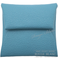 エルメス　バスティア　コインケース　ニューブルージーン　シェーヴル 【新品】 HERMES Bastia Coincase  New bleu jean Chevre 【NEW】