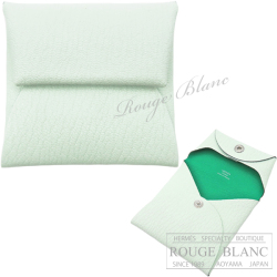 エルメス バスティア コインケース ヴェルソ ヴェールフィズ×ミント  