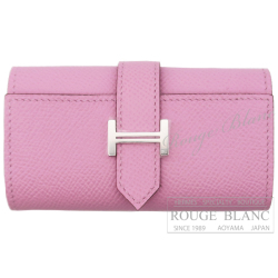 エルメス　ベアンキーケース　4連　モーヴシルベストル　エプソン　シルバー金具　【新品】 HERMES Bearn Keycase4 Mauve sylvestre Epsom Silver Buckle 【NEW】