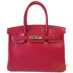 エルメス バーキンギリーズ30 ルビー G金具【新品】　【New Collection】HERMES Birkin30 Gillies RubyTadelact Gold Buckle　【NEW】