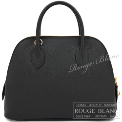 エルメス　ボリード1923　25　黒　ブラック　エプソン　ゴールド金具 【新品】 HERMES Bolide1923 25 Black Epsom Gold Buckle 【NEW】