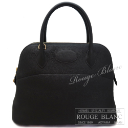 エルメス　ボリード31　黒　ブラック　トリヨンクレマンス　ゴールド金具　【新品】  HERMES Bolide31 Black Taurillon Clemence Gold Buckle 【NEW】