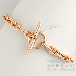 エルメス　ブレスレット　シェーヌダンクル　TPM　26コマ　ローズゴールド 【新品】 HERMES Bracelet Chaine dancre Rose gold 【NEW】