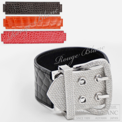 エルメス ブレスレット “ブックルセリエ” TGM クロコダイル  