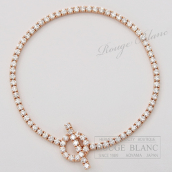 エルメス　ブレスレット　”フィネス”　ローズゴールド×フルダイヤモンド　SH　【新品】 HERMES Bracelet "Finesse" Rose gold×Full diamond 【NEW】