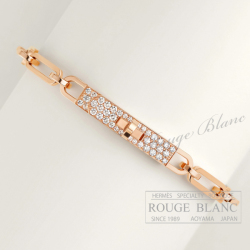 エルメス　ブレスレット　ケリー　チェーン　ローズゴールド×ダイヤモンド　ST　【新品】 HERMES Bracelet Kelly Chain Rose gold×Diamond 【NEW】