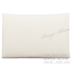 エルメス　カルヴィ　カードケース　名刺入れ　ナタ　エプソン　【新品】　HERMES Calvi (Cardcase) Nata Epsom 【NEW】