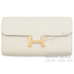 エルメス　コンスタンスロング　トゥーゴー　クレ　エプソン　ローズゴールド金具  【新品】HERMES Constance long To Go Craie Epsom Rose Gold Buckle 【NEW】