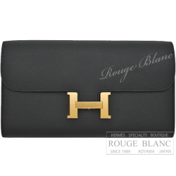エルメス　コンスタンスロング　トゥーゴー　ブラック　エプソン　ゴールド金具 【新品】HERMES Constance long To Go Black Epsom Gold Buckle【NEW】