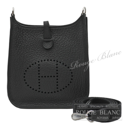 エルメス　エヴリン　TPM/16　アマゾン　黒　ブラック　トリヨンクレマンス　シルバー金具　【新品】　HERMES  Evelyne TPM/16 Amazon Black Taurillon Clemence Silver Buckle 【NEW】