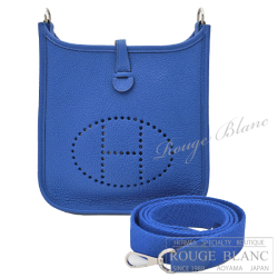 エルメス　エヴリン　TPM/16　アマゾン　ブルーフランス　トリヨンクレマンス　シルバー金具【新品】HERMES  Evelyne TPM/16 Amazon Bleu france Taurillon Clemence Silver Buckle【NEW】