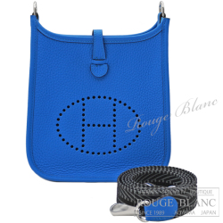 エルメス　エヴリン　TPM/16　アマゾン　サングル カヴァル　ブルーイドラ　トリヨンクレマンス　シルバー金具　【新品】HERMES  Evelyne TPM/16 Amazon Bleu hydra Taurillon Clemence Silver Buckle 【NEW】