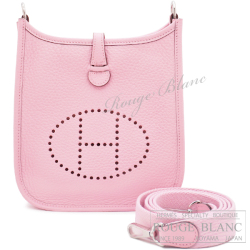 エルメス　エヴリン　TPM/16　アマゾン　ローズサクラ　トリヨンクレマンス　シルバー金具　【新品】　HERMES  Evelyne TPM/16 Amazon Rose sakura Taurillon Clemence Silver Buckle 【NEW】