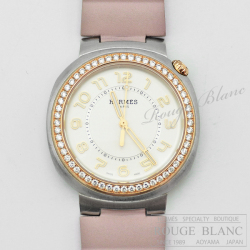 エルメス　エルメス カット GM 36mm　腕時計　グリシーヌ　ダイヤモンド　ステンレススティール　レディース 【新品同様】 HERMES Ladies' watch hermes cut  GM 36mm Glycine Diamond【USED】