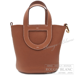 【大切な方・ご褒美に /ゴールド】HERMES インザループ 18 エルメス イン・ザ・ループ18 ゴールド トリヨンクレマンス