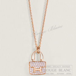 エルメス　ネックレス　"アミュレット　コンスタンス"　ローズゴールド×ダイヤモンド【新品】 HERMES Necklace "Amulette Constance" Rose gold×Diamond【NEW】