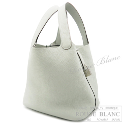エルメス　ピコタンロックMM/22　グリネヴェ　トリヨンクレマンス　シルバー金具【新品】 HERMES Picotin lock MM/22 Gris neve Taurillon Clemence Silver Buckle【NEW】