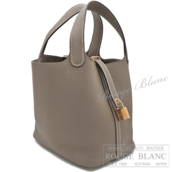 エルメス ピコタンロックPM/18 エトゥープ トリヨンクレマンス  