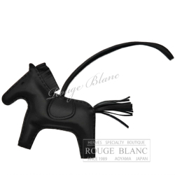 エルメス　ロデオMM　ブラック　バッグチャーム　【新品】　HERMES Rodeo MM Black  【NEW】
