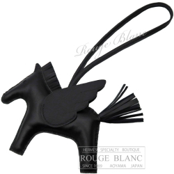 エルメス　ロデオ ペガサス MM　ブラック　黒　バッグチャーム  【新品】 HERMES Rodeo Pegasus MM Black 【NEW】