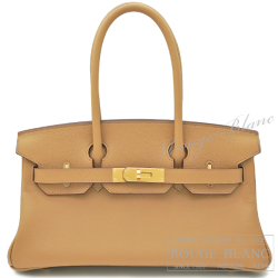 エルメス　バーキンショルダー29　ビスキュイ　ヴォーエバーカラー　ゴールド金具　【新品】   HERMES Birkin shoulder 29 Biscuit Veau evercolor Gold Buckle 【NEW】