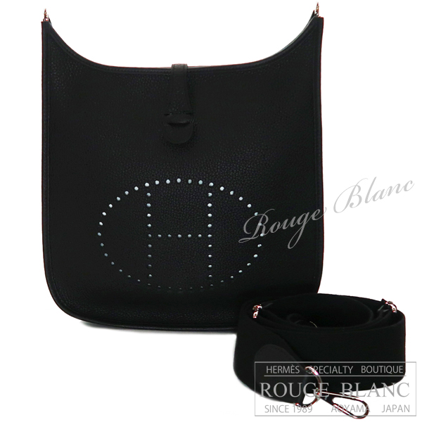 エルメス　エヴリン3　PM/29　ブラック　トリヨンクレマンス　シルバー金具 【新品】