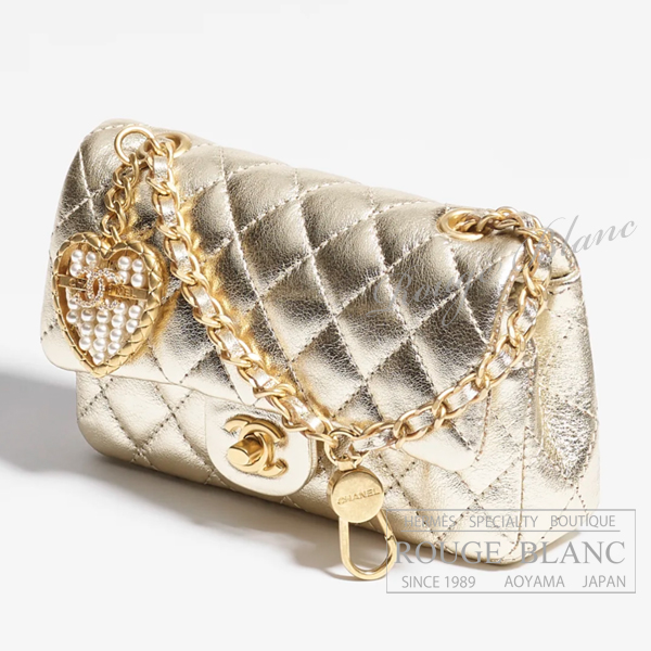 CHANEL ミニマトラッセ　2025パールマトラッセ シャネル 2025 クラシックミニバッグ メティエダールコレクション